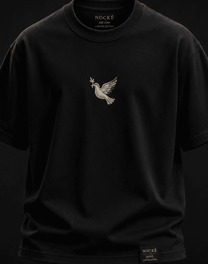 Dove Tee in Black